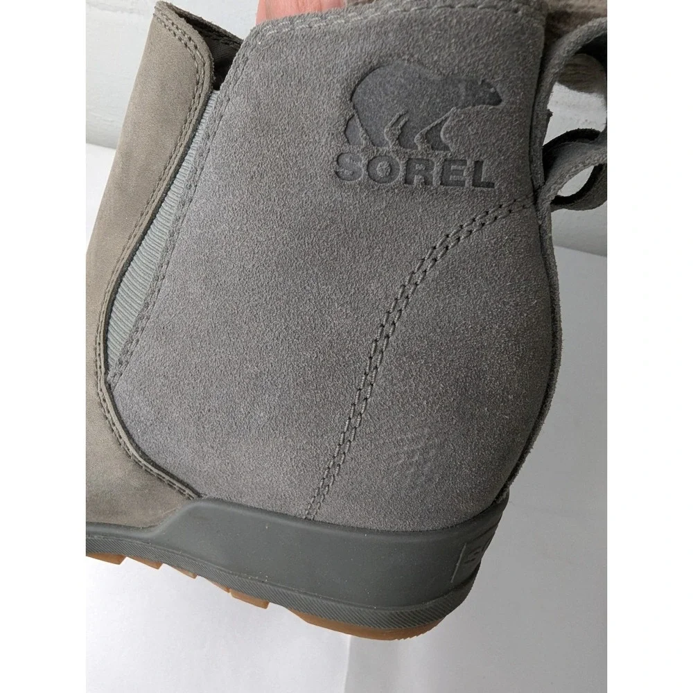 Sorel Evie II Women's Chelsea boots size 6.5‎ Quarry Grill Gray Wedge